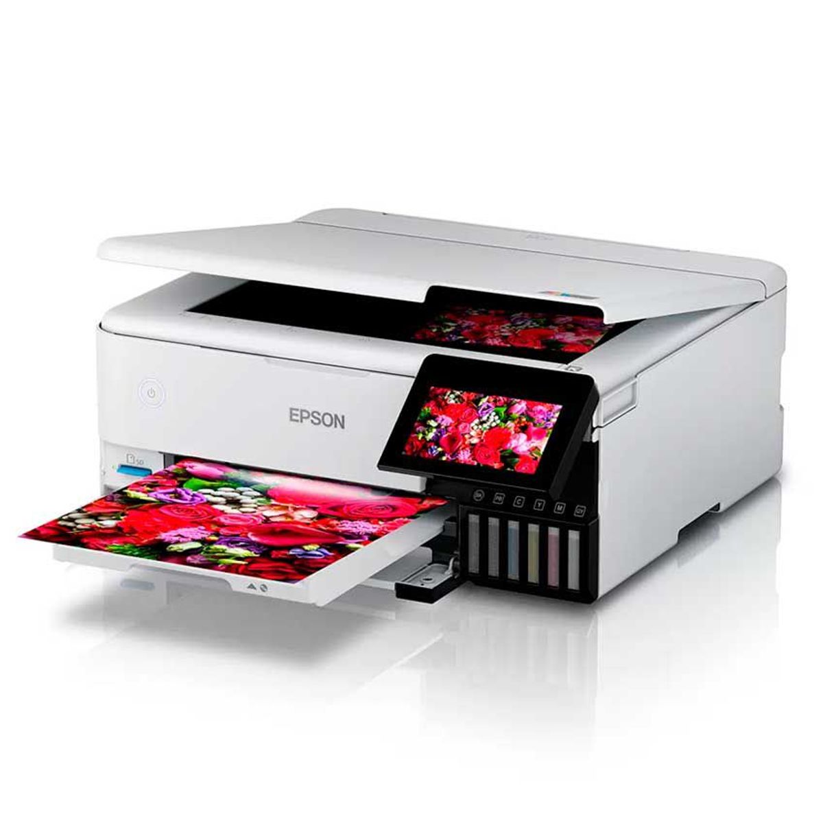 EPSON - Impresora EPSON L8160 Multifuncional Fotográfico Bandeja de CD WI-FI