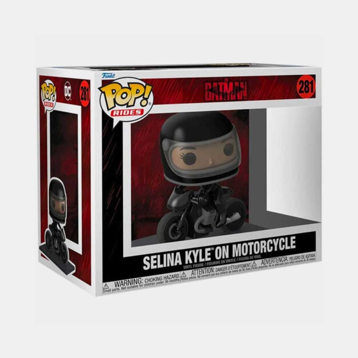 FUNKO - FUNKO POP THE BATMAN - SELINA KYLE ON MOTORCYCLE