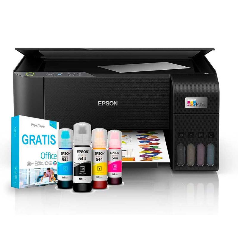 EPSON - Impresora EPSON L3210 Multifuncional Cable USB Tinta Continuo