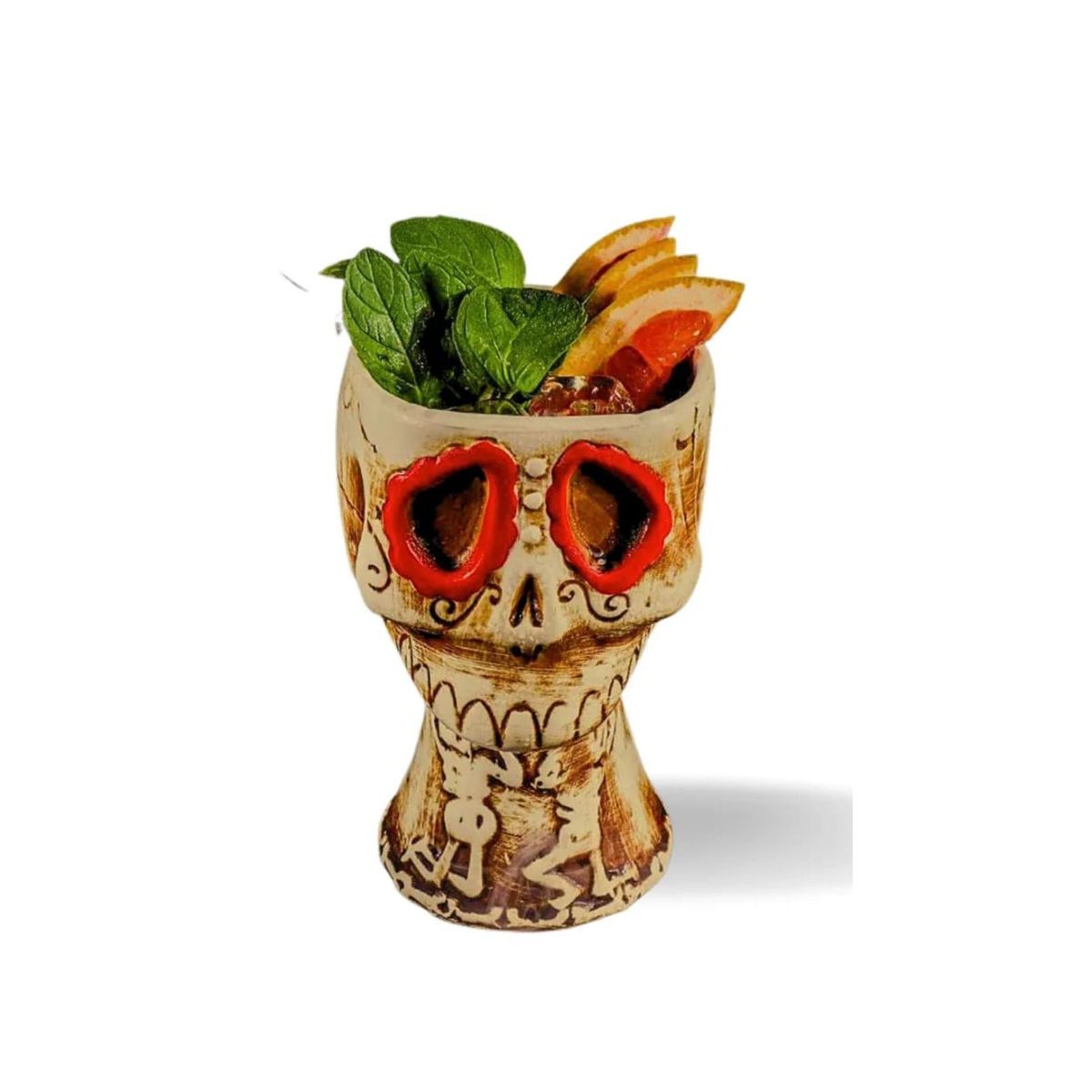 GENERICO - Vaso Tiki cerámica 400 ml