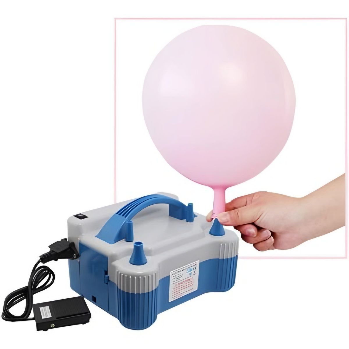 GENERICO - inflador eléctrico de globos profesional fiesta celebracion
