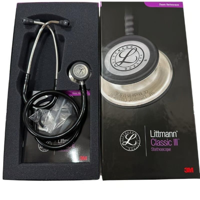 LITTMANN - Estetoscopio 3M Littmann Classic III NEGRO