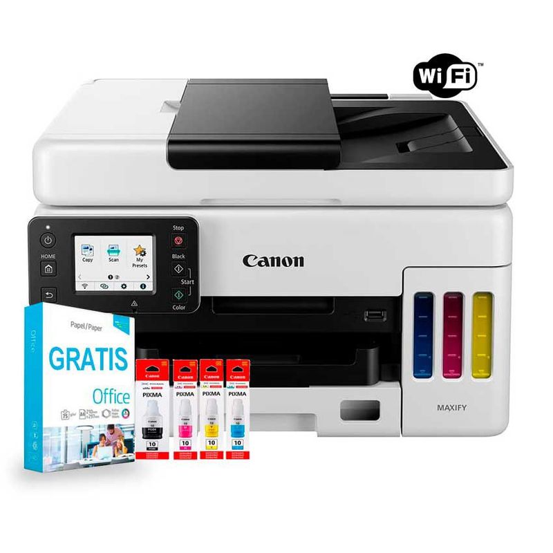 CANON - Impresora Canon Maxify GX6010 Multifuncional Tinta Continuo Alta Gama