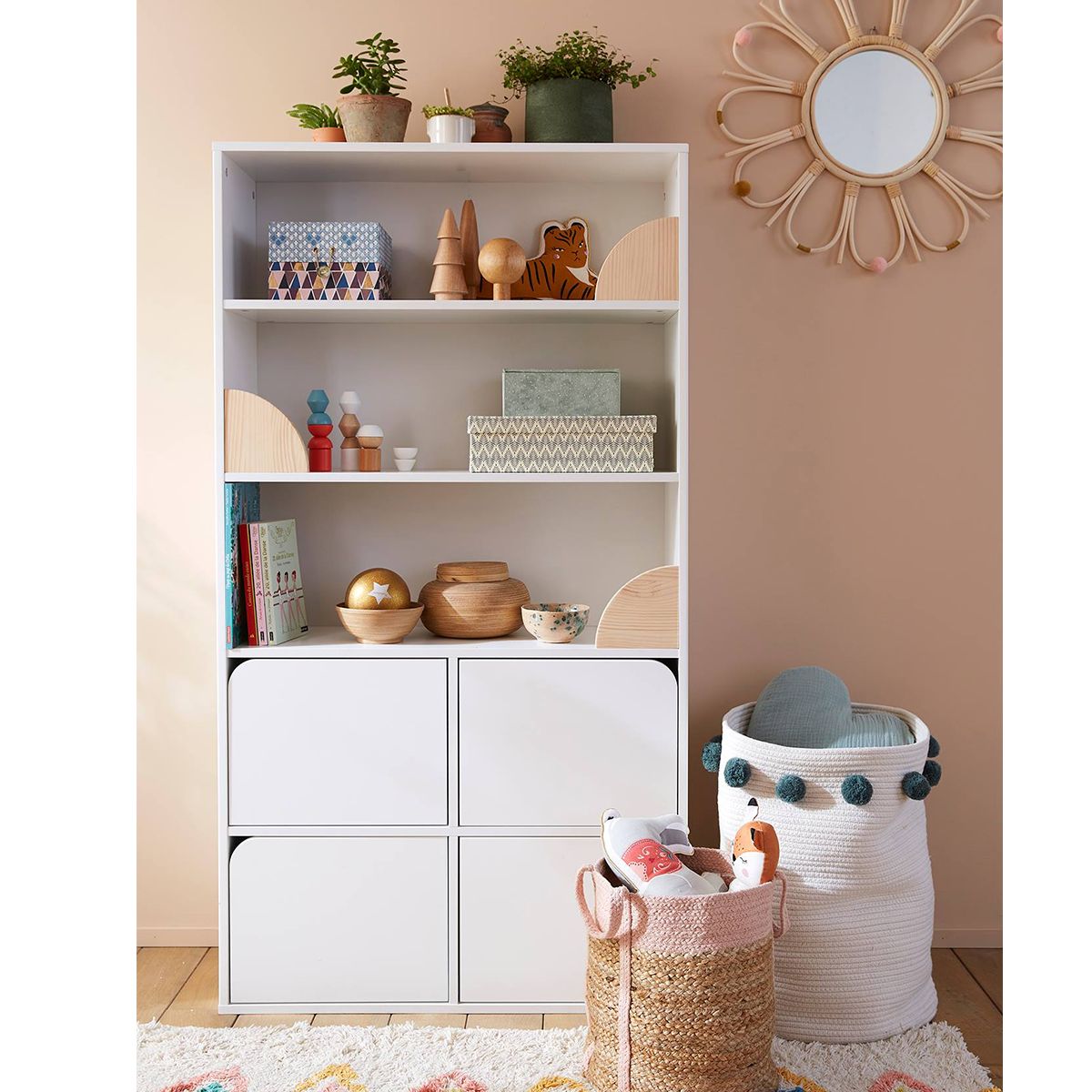 DIBA MUEBLES - Librero Estante Infantil Eclipse - DIBA Muebles