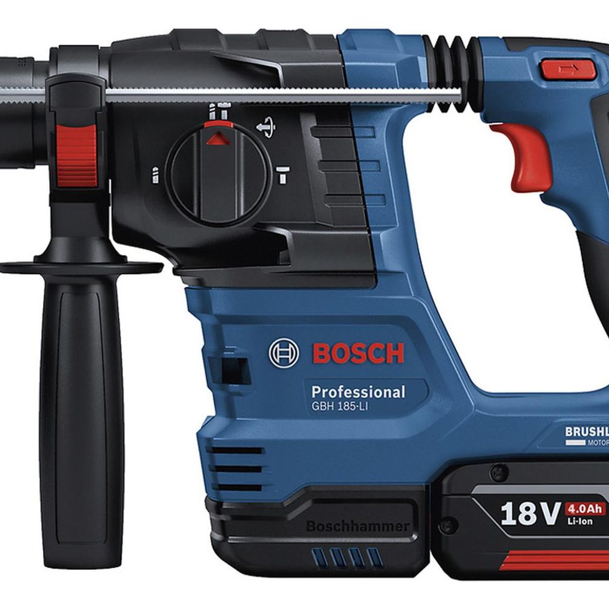 Bosch - Rotomartillo SDS Plus 18V Brushless Inc 2 Bat y Carg Bosch GBH 185-LI