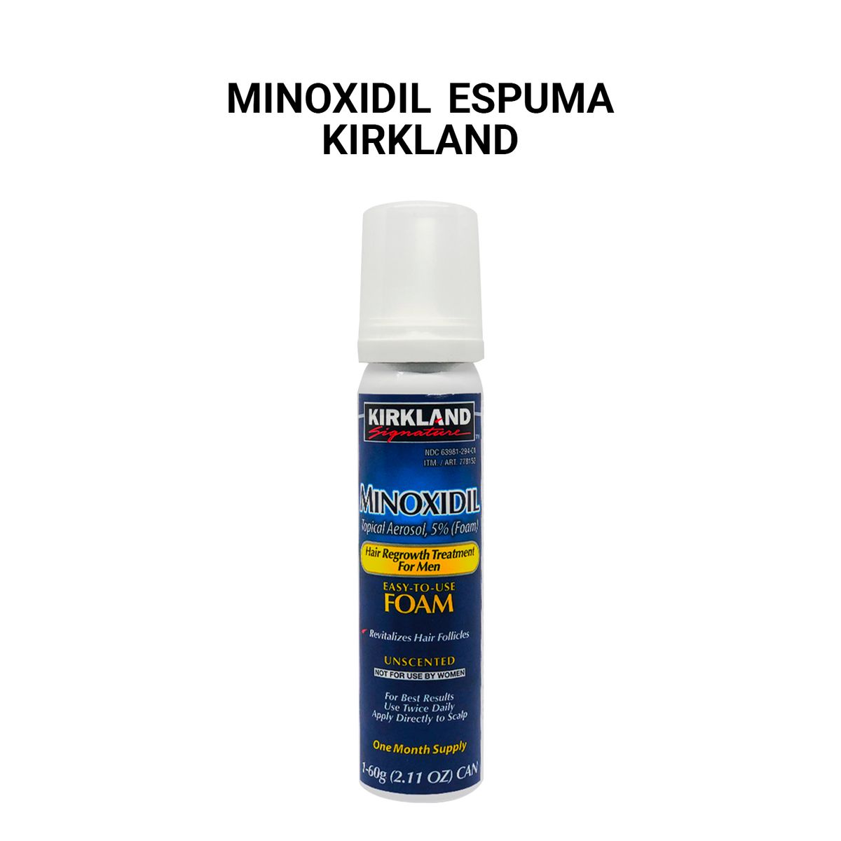 KIRKLAND - Minoxidil Espuma Kirkland_123