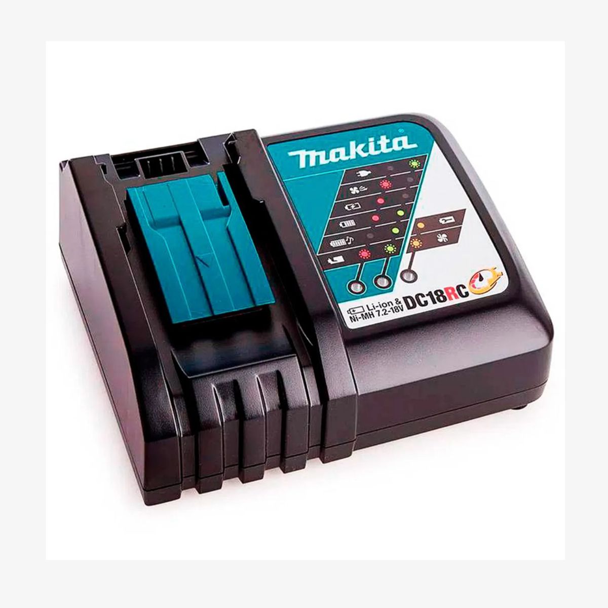 MAKITA - Set Batería 3Ah BL1830B + Cargador Rápido DC18RC LXT 18V Makita