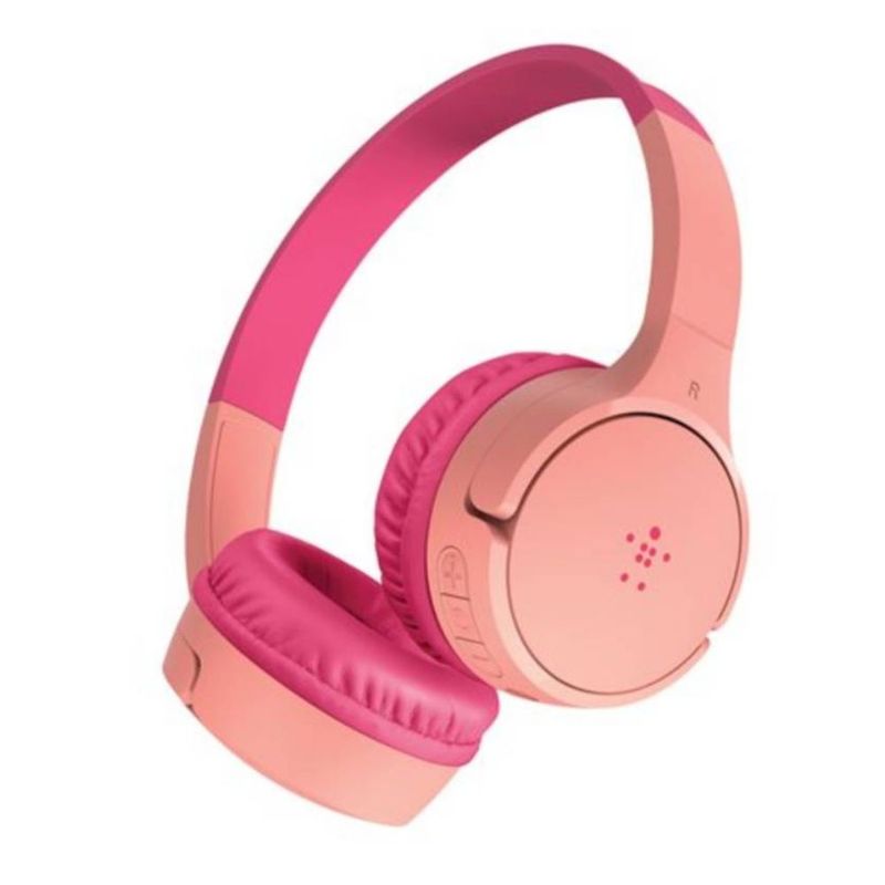 BELKIN - Belkin SoundForm Mini Wireless Audífonos Bluetooth On-Ear - Rosado