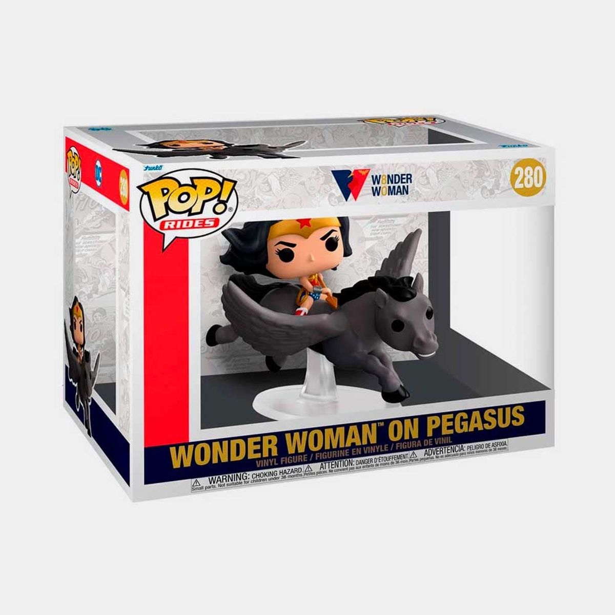 FUNKO - FUNKO POP RIDES WONDER WOMAN 80TH - WONDER WOMAN ON PEGASUS