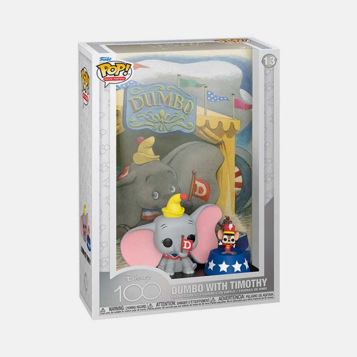 FUNKO - FUNKO POP MOVIE POSTER DISNEY 100TH DUMBO WITH TIMOTHY