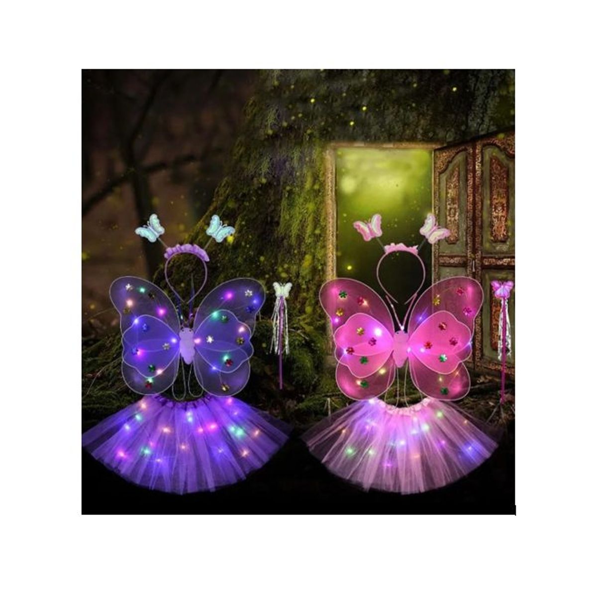 GENERICO - Alitas mariposa luminosa vinchavarita