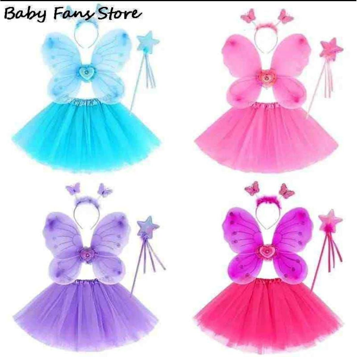 GENERICO - Alitas mariposa luminosa vinchavarita