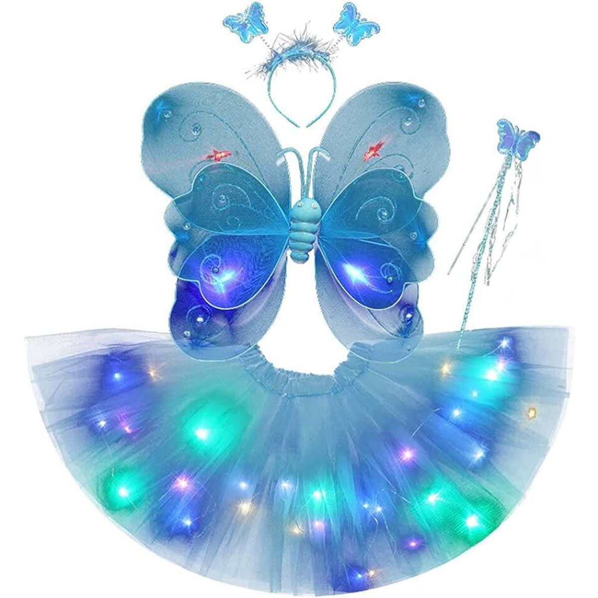 GENERICO - Alitas mariposa luminosa vinchavarita