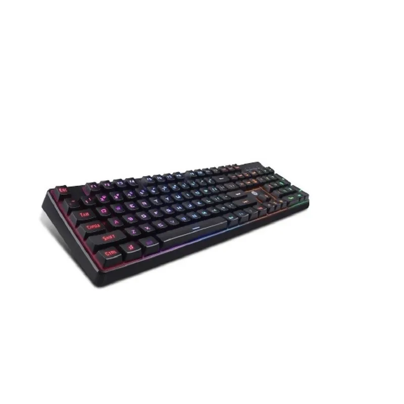 HP - Teclado GAMER HP K300 -  LED RGB de 7 colores Negro