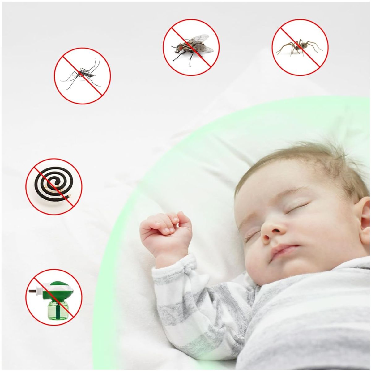 INSPIRA MARKET - Malla anti-insectos mosquitos y zancudos para ventana 150 x 200