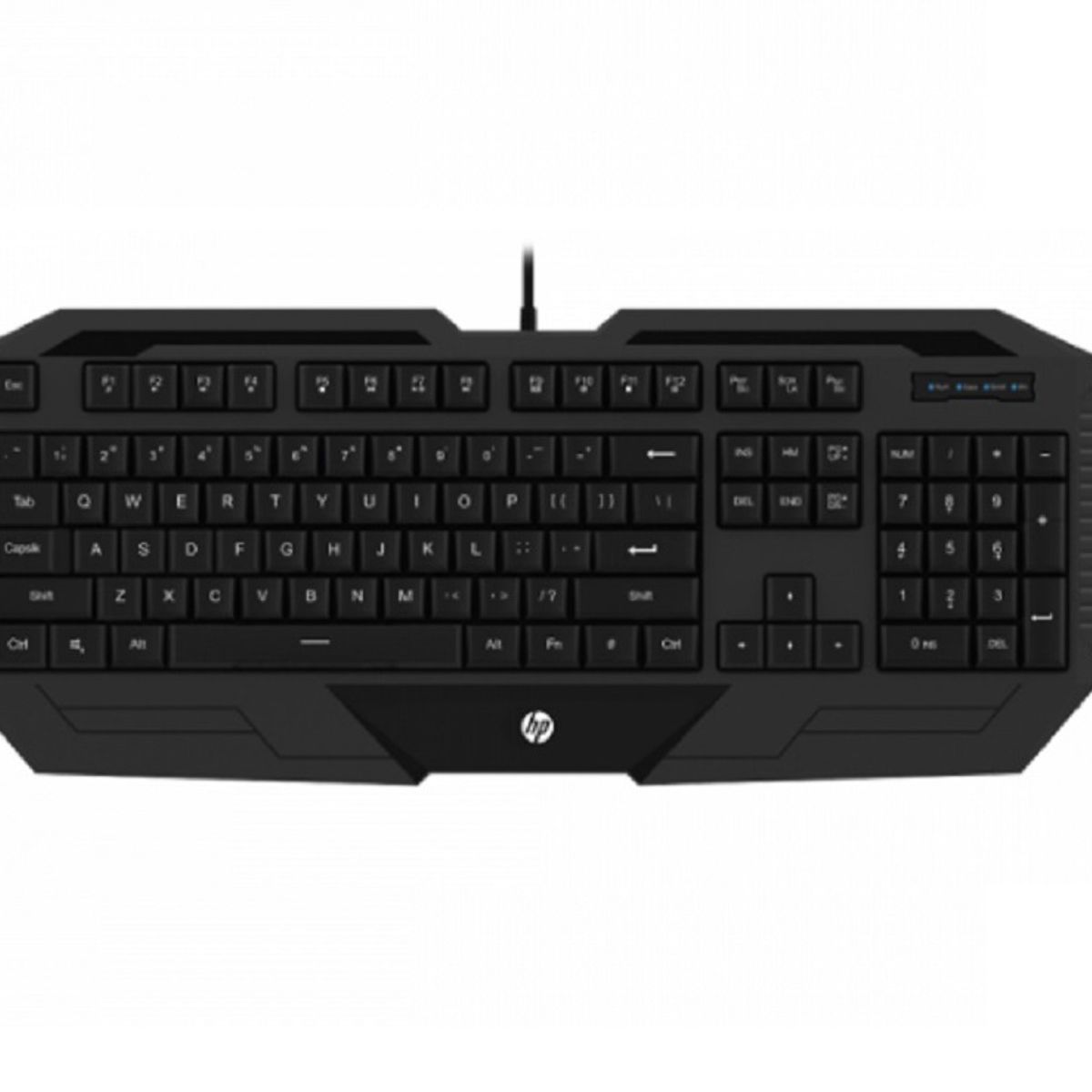 HP - Teclado de membrana GAMER HP K130 - Negro