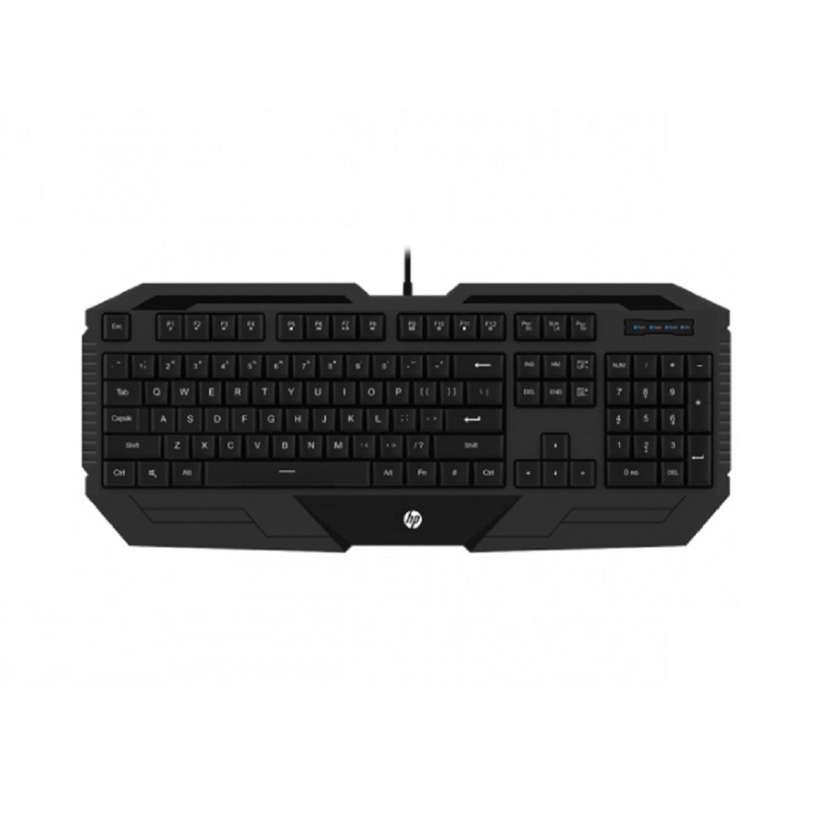 HP - Teclado de membrana GAMER HP K130 - Negro