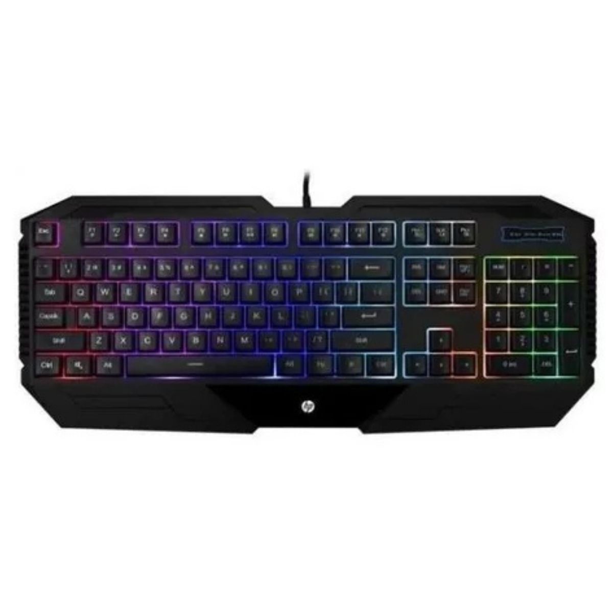 HP - Teclado de membrana GAMER HP K130 - Negro