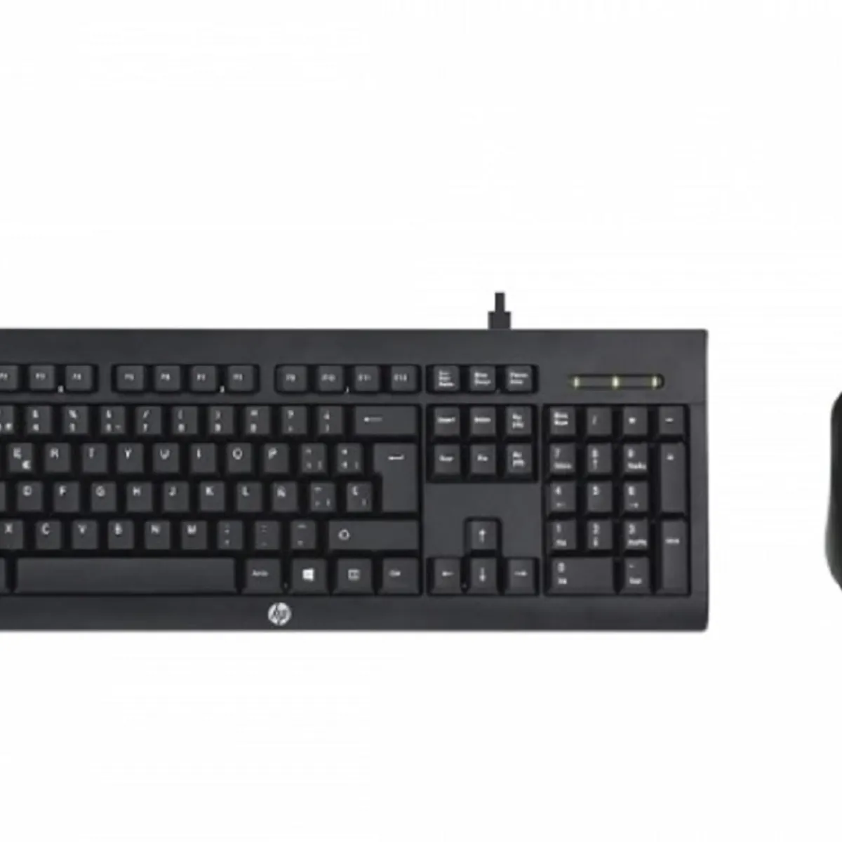 HP - Combo HP GAMER 2 en 1 teclado y mouse KM100 - Negro