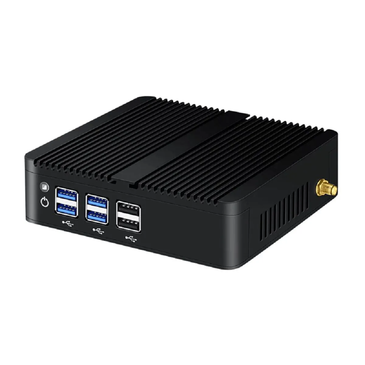 GENERICO - Mini PC Bebepc Fanless Compute Intel Core i7 512GB SSD 8GB Negro