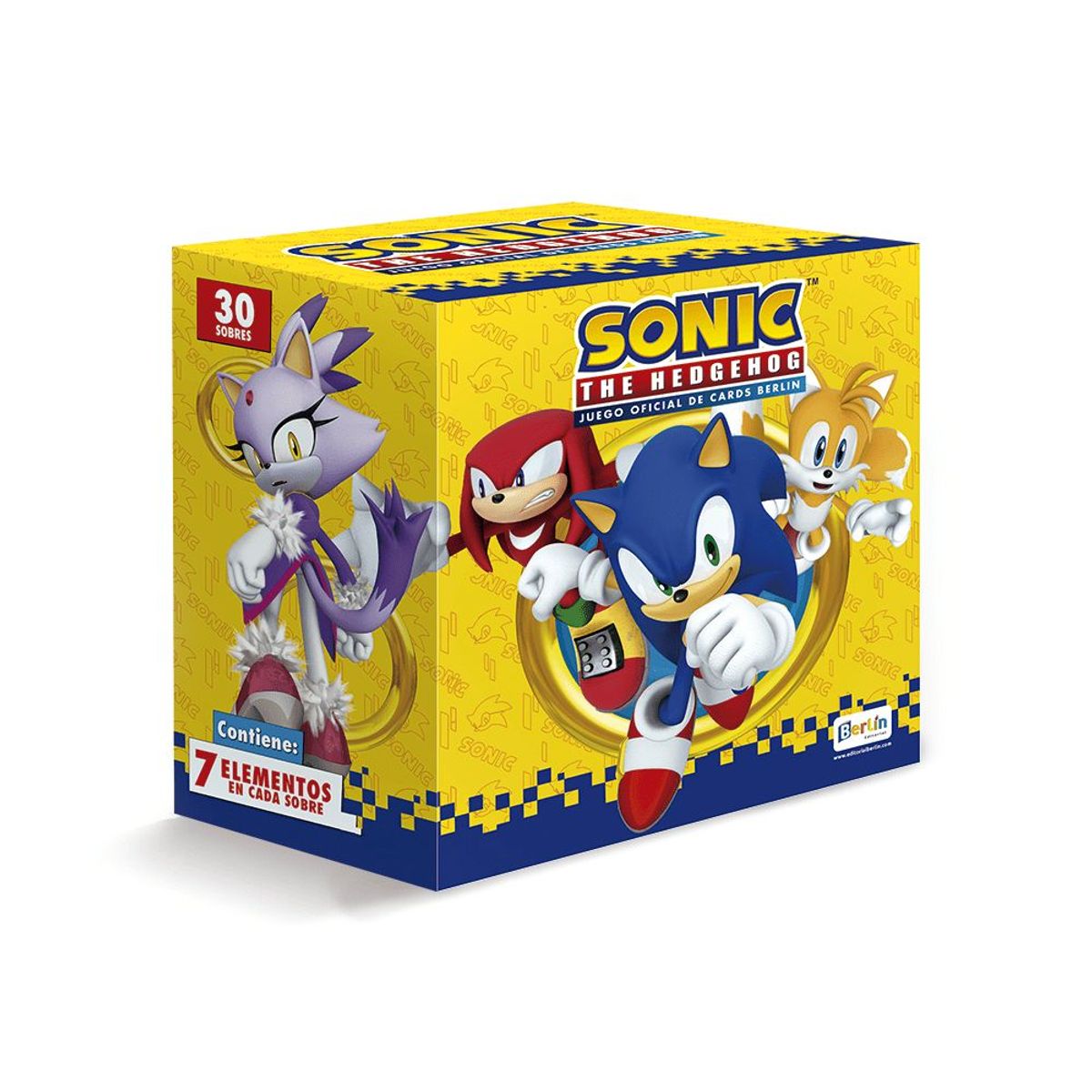 EDITORIAL BERLIN - Sonic Cards, 1 cajita (30 sobres)
