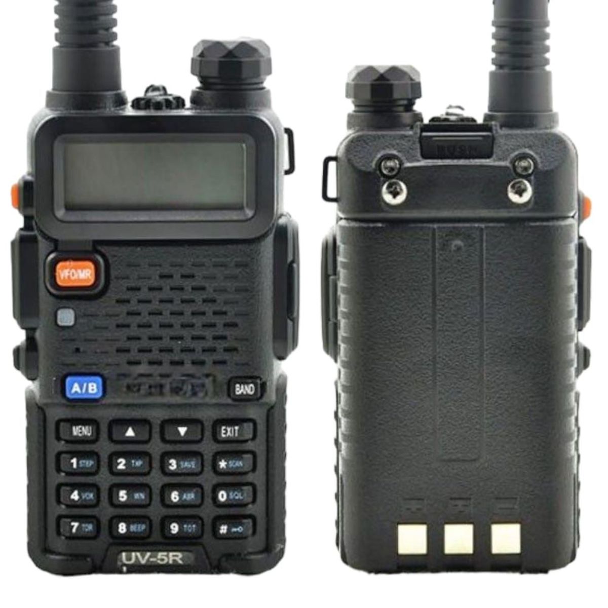 OEM - Par de Radio Walkie Talkie Banda Dual VHFUHF Transmisor FM Modelo UV8R