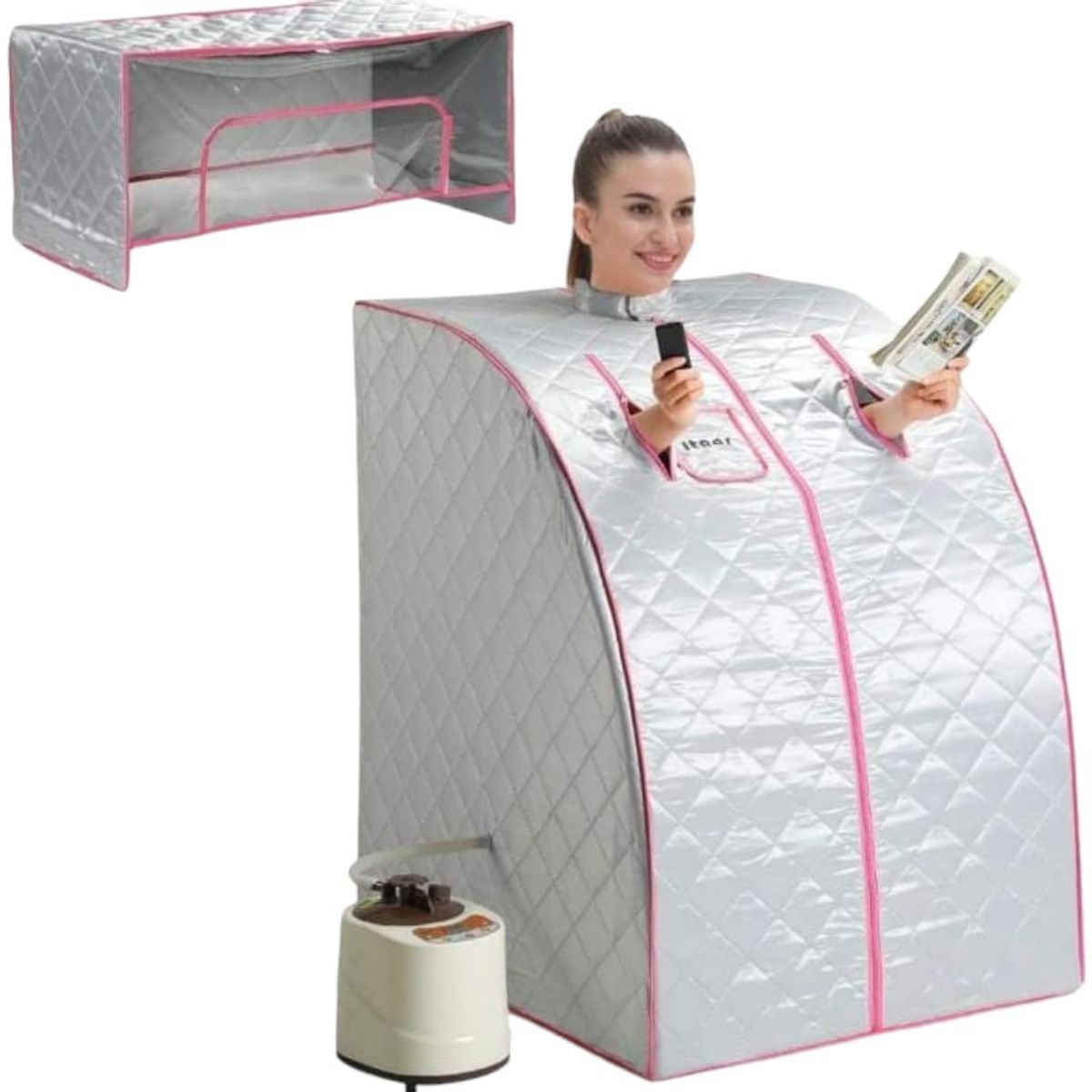 OEM - Sauna de Vapor Portátil Casera Terapéutica Personal para Relajación