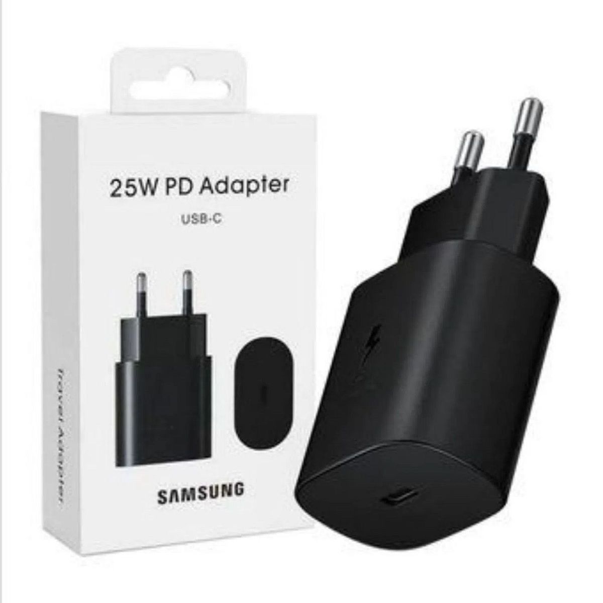 SAMSUNG - Cargador de pared de carga Samsung 25W USB-C -NO está incluido