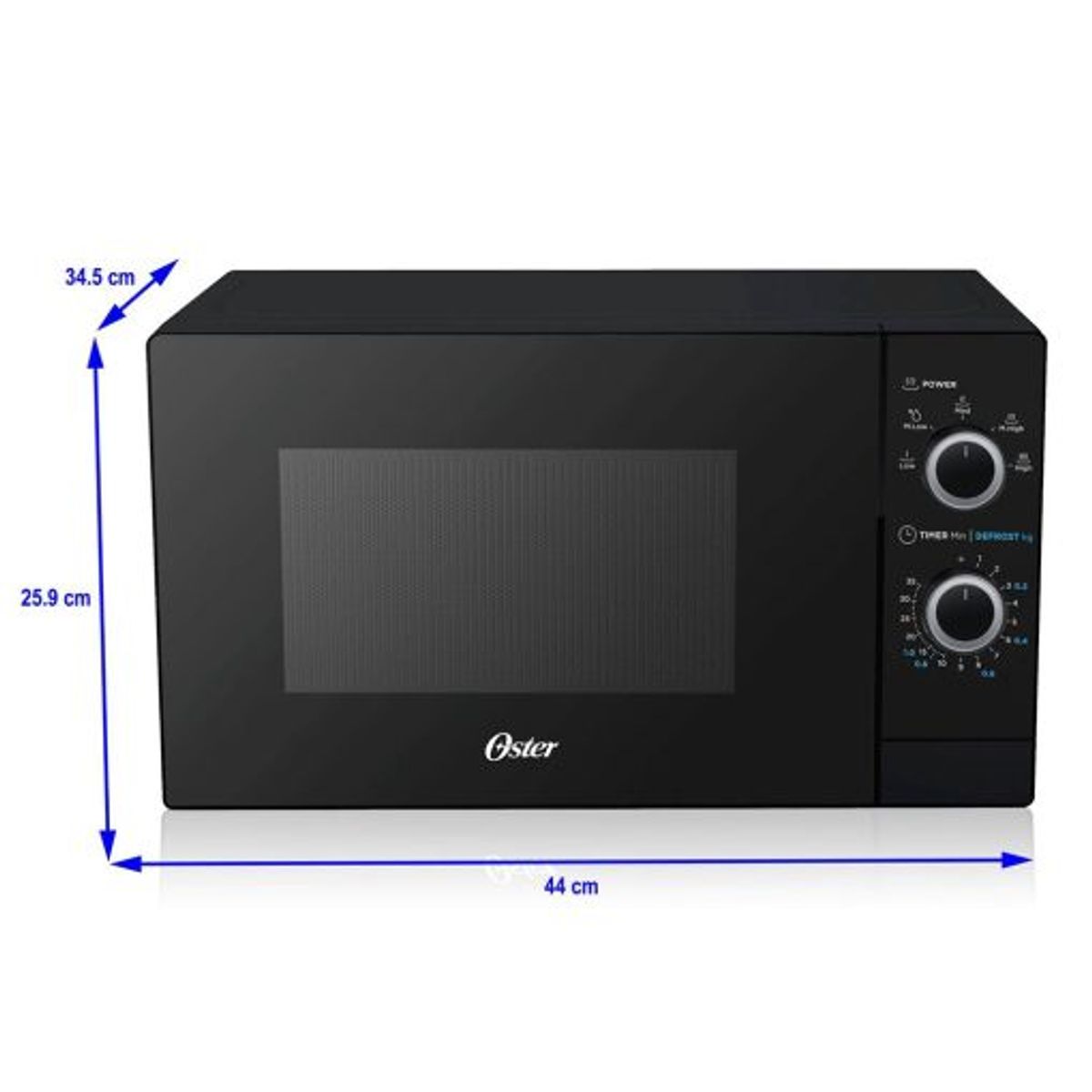 OSTER - Horno Microondas Oster® de 20L POGM3702 Negro.