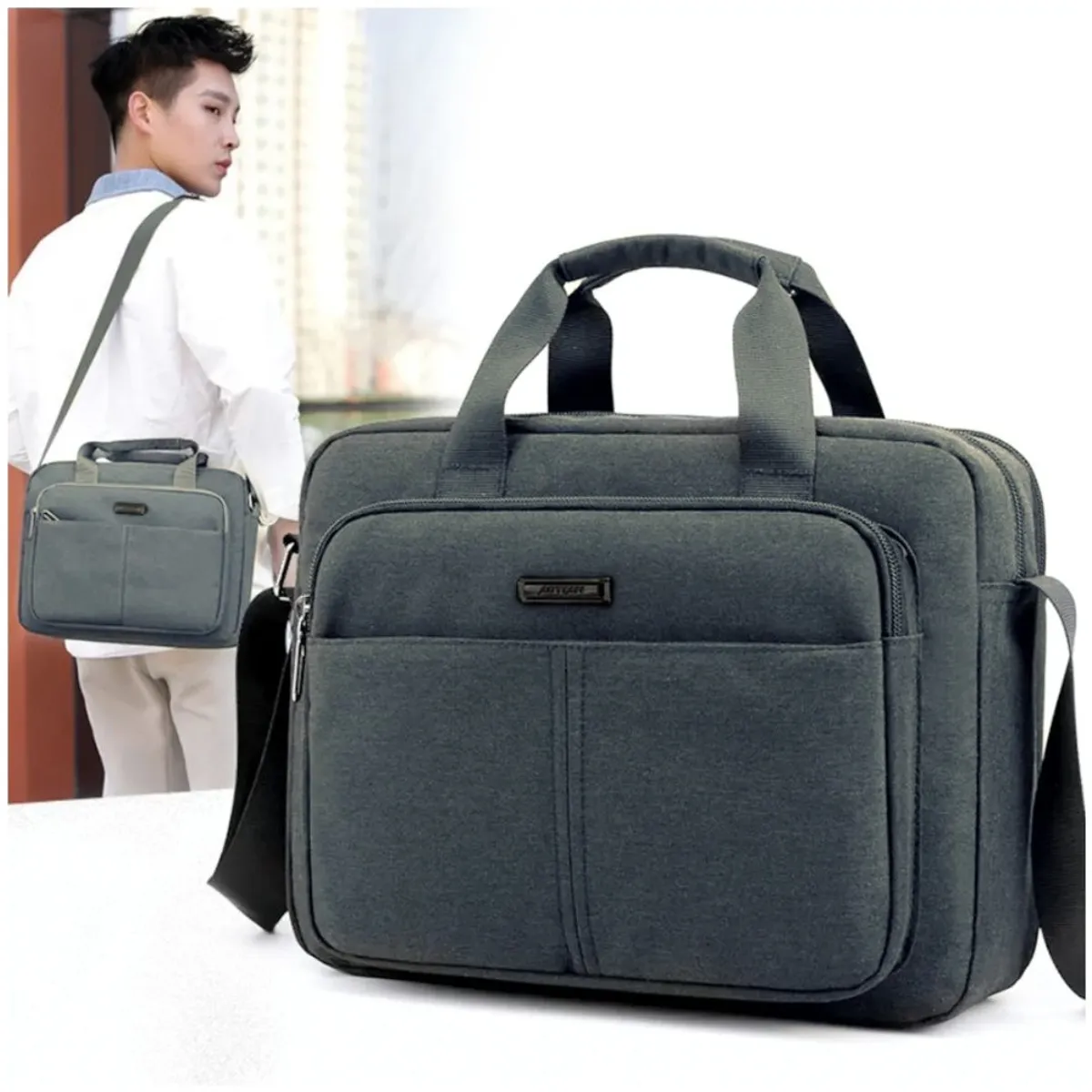 INSPIRA MARKET - Malentin de negocios bolso mochila de mano