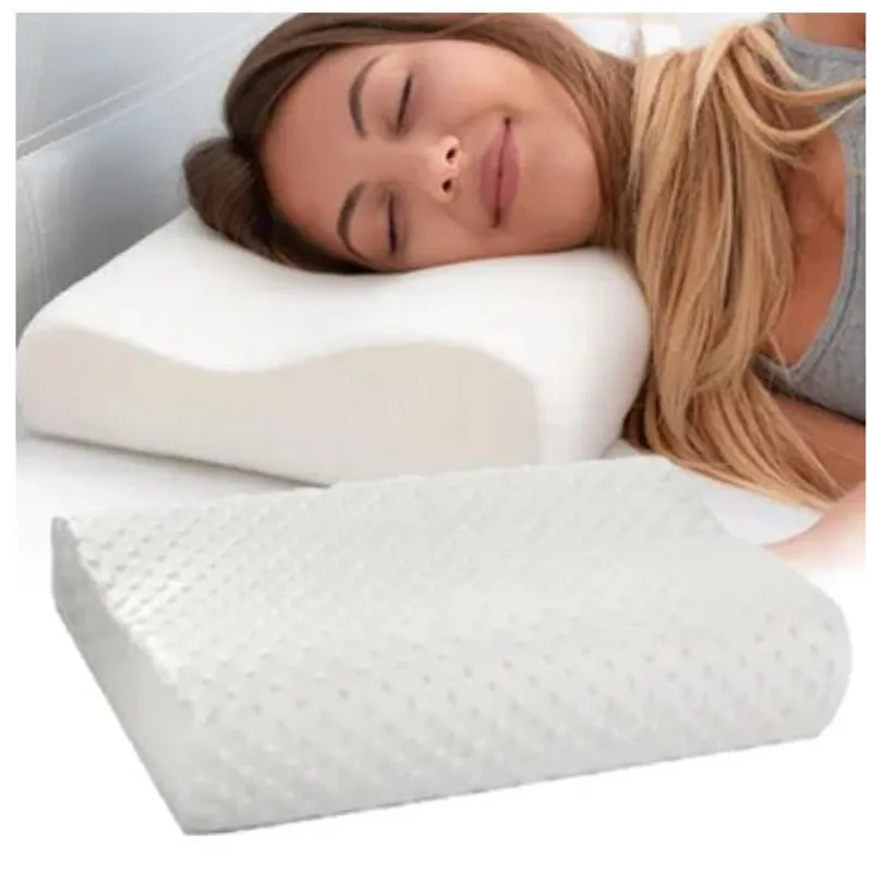 OEM - Almohada Ortopédica Viscoelástica con Funda