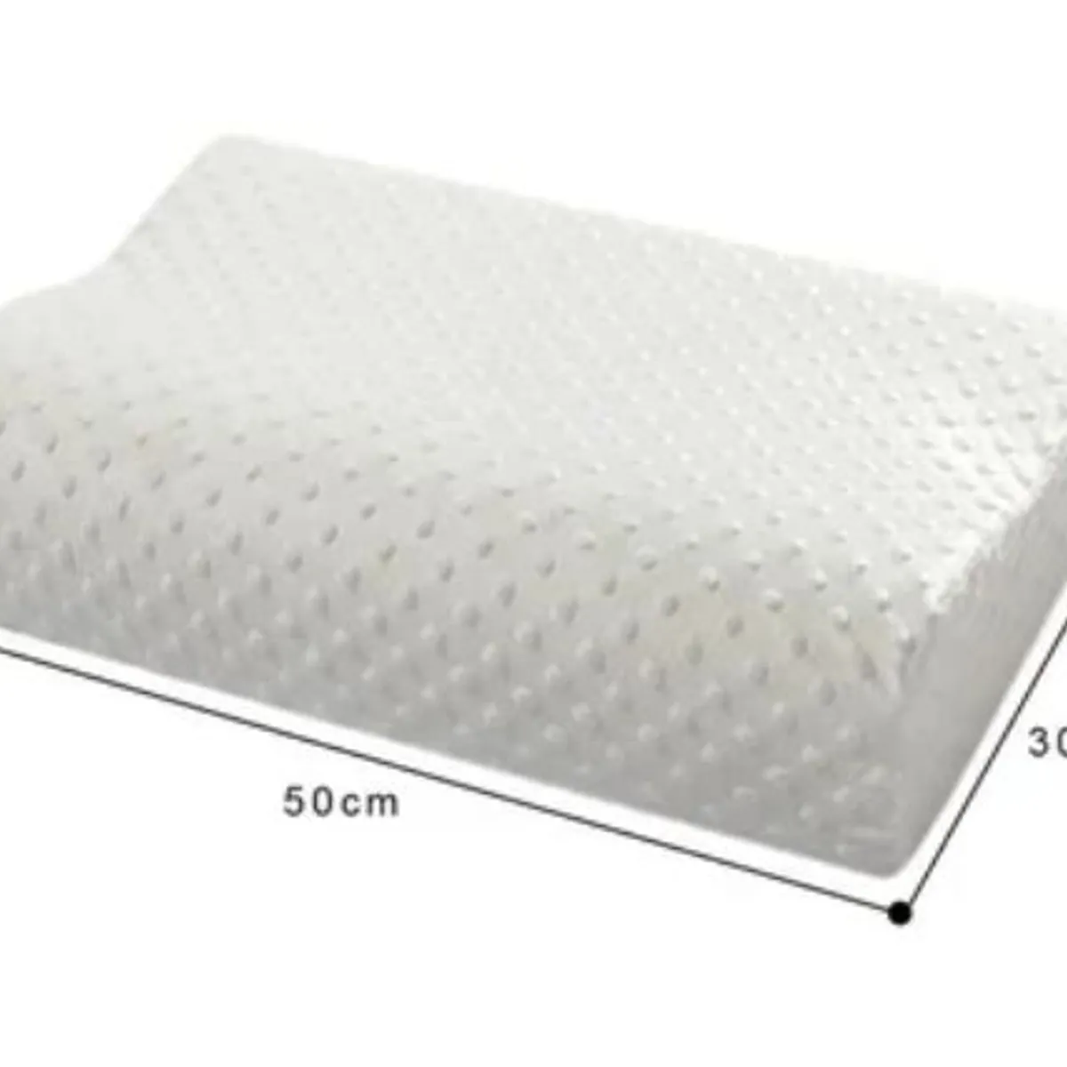 OEM - Almohada Ortopédica Viscoelástica con Funda
