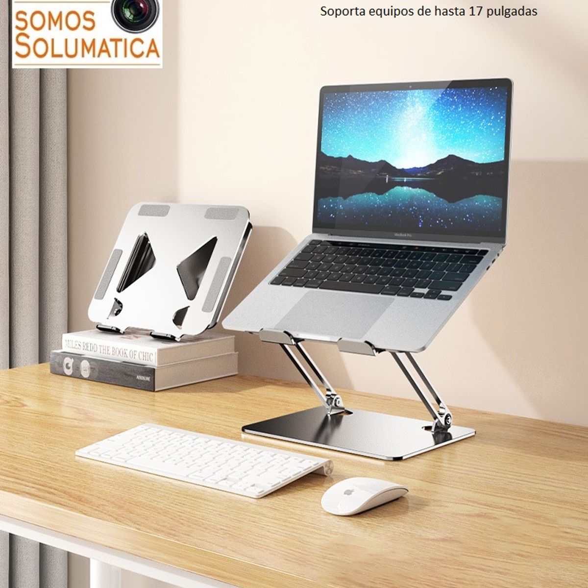 OEM - Soporte Para Laptop - Plegable Regulable - Hasta 17 Pulgadas