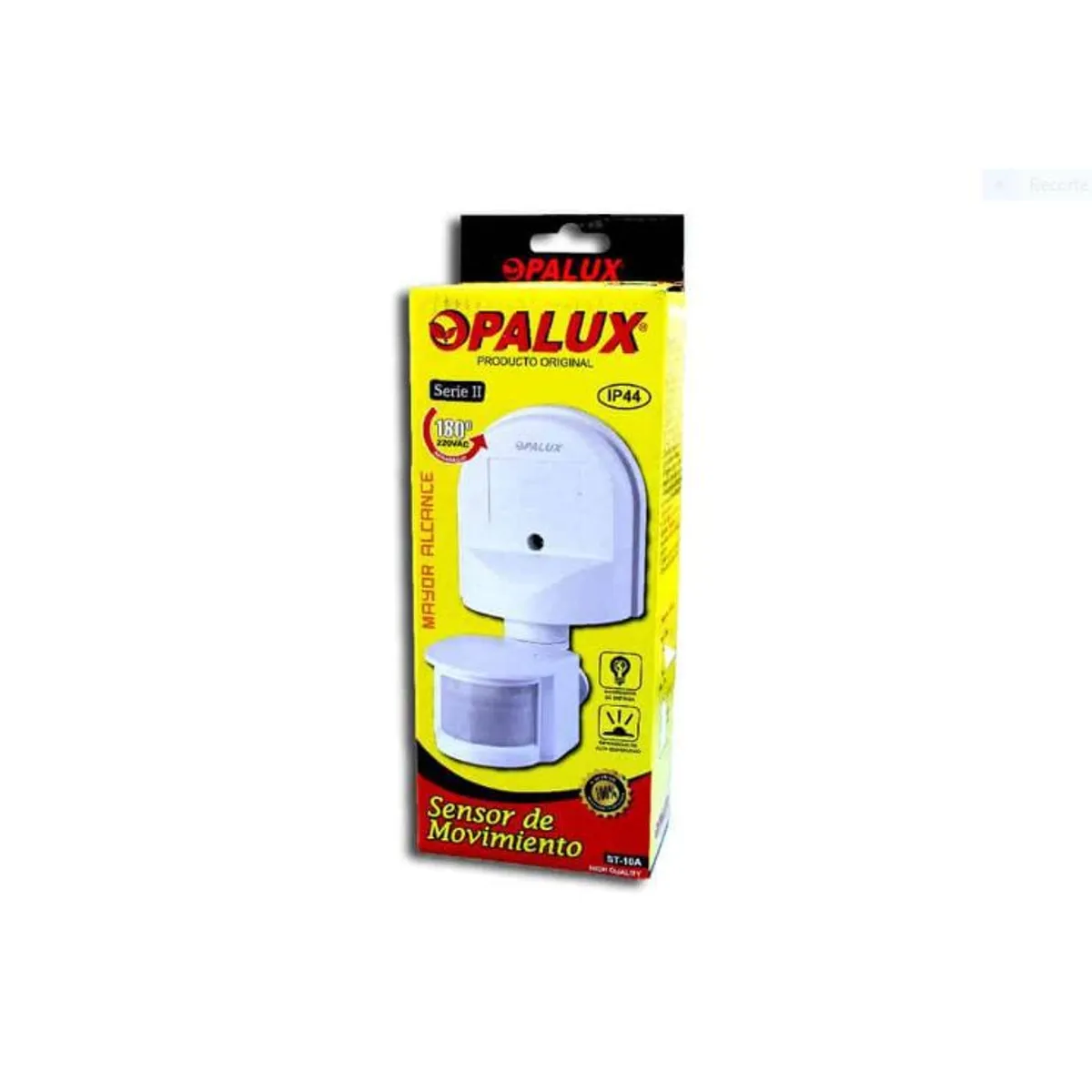 OPALUX - Sensor de Movimiento 180° ST-10A OPALUX