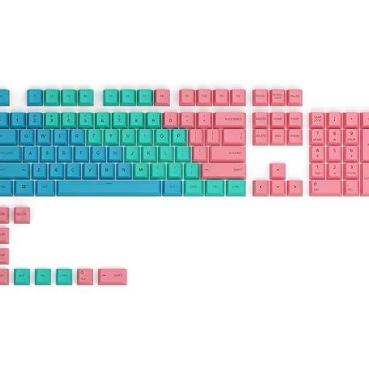 GENERICO - GLORIOUS PBT KEY CAPS PASTEL