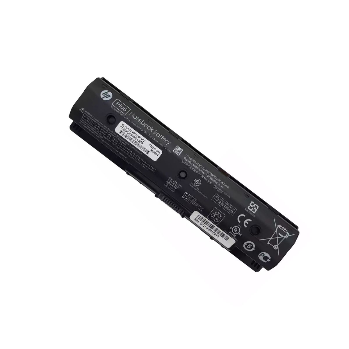 HP - BATERIA PARA HP HSTNN-LB4N PI06 48Wh 10.8V 6 CELDAS ENVY 14 EXT