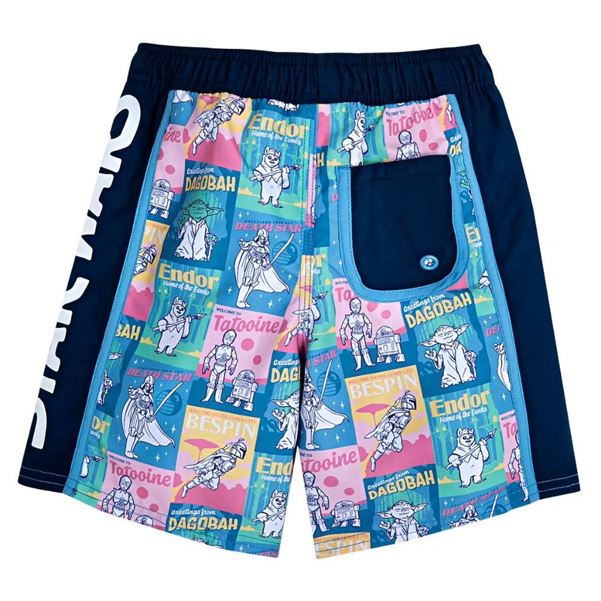 DISNEY - Short de Playa Disney Store Star Wars Azul
