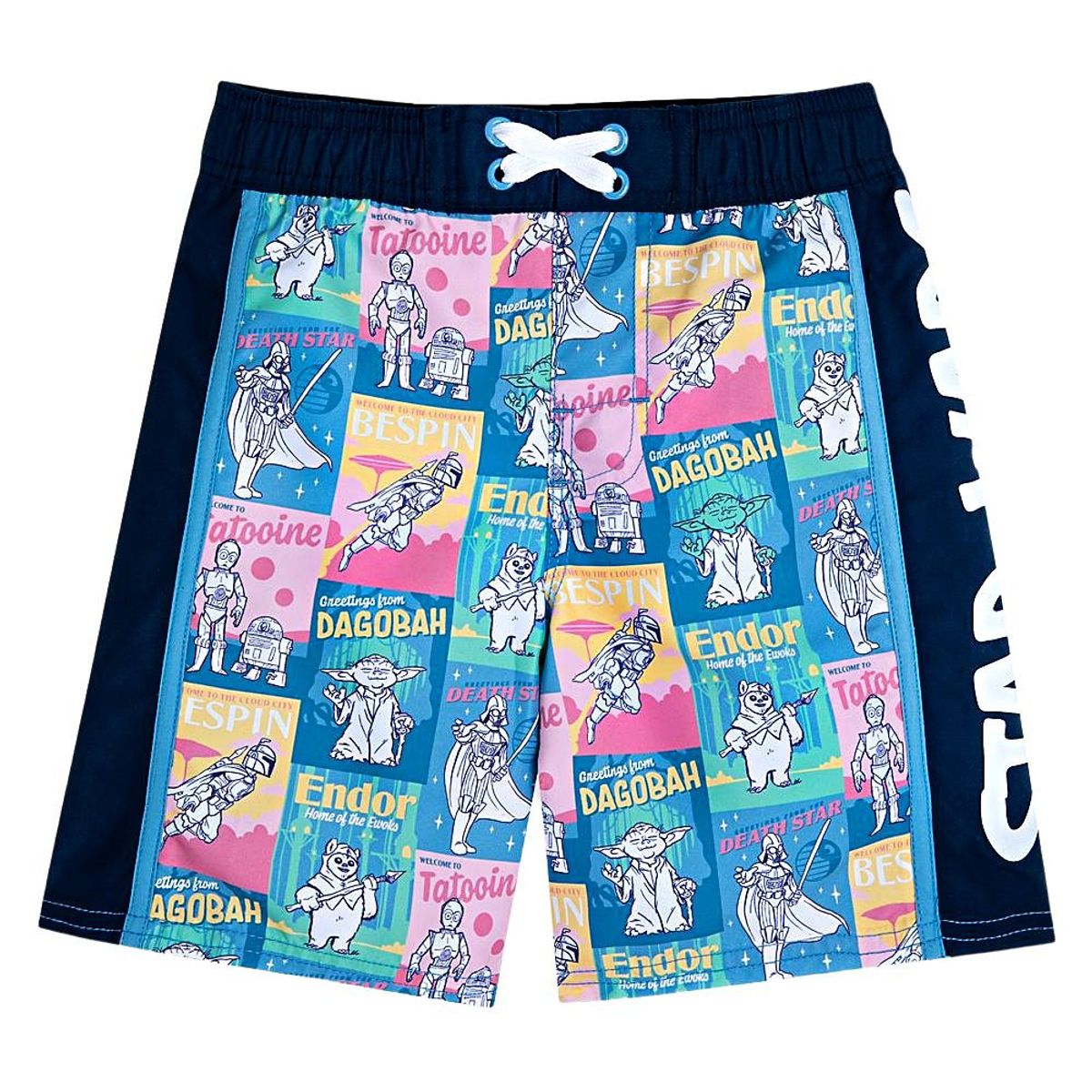 DISNEY - Short de Playa Disney Store Star Wars Azul
