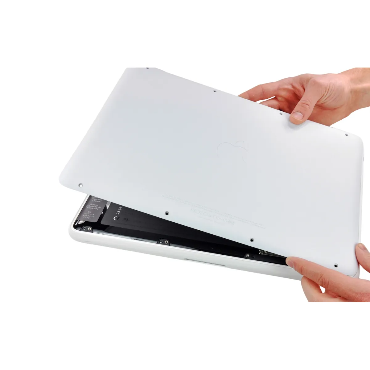 GENERICO - Carcasa Base Reemplazo Macbook A1342 Mac Unibody White 2010 Original