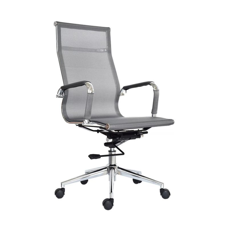 MOBELART - Silla de Oficina Presidente Apolo Gris möbelArt