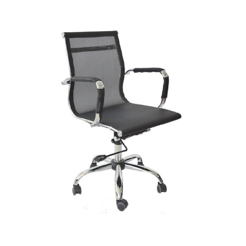 MOBELART - Silla de Oficina Gerente Apolo Negro möbelArt