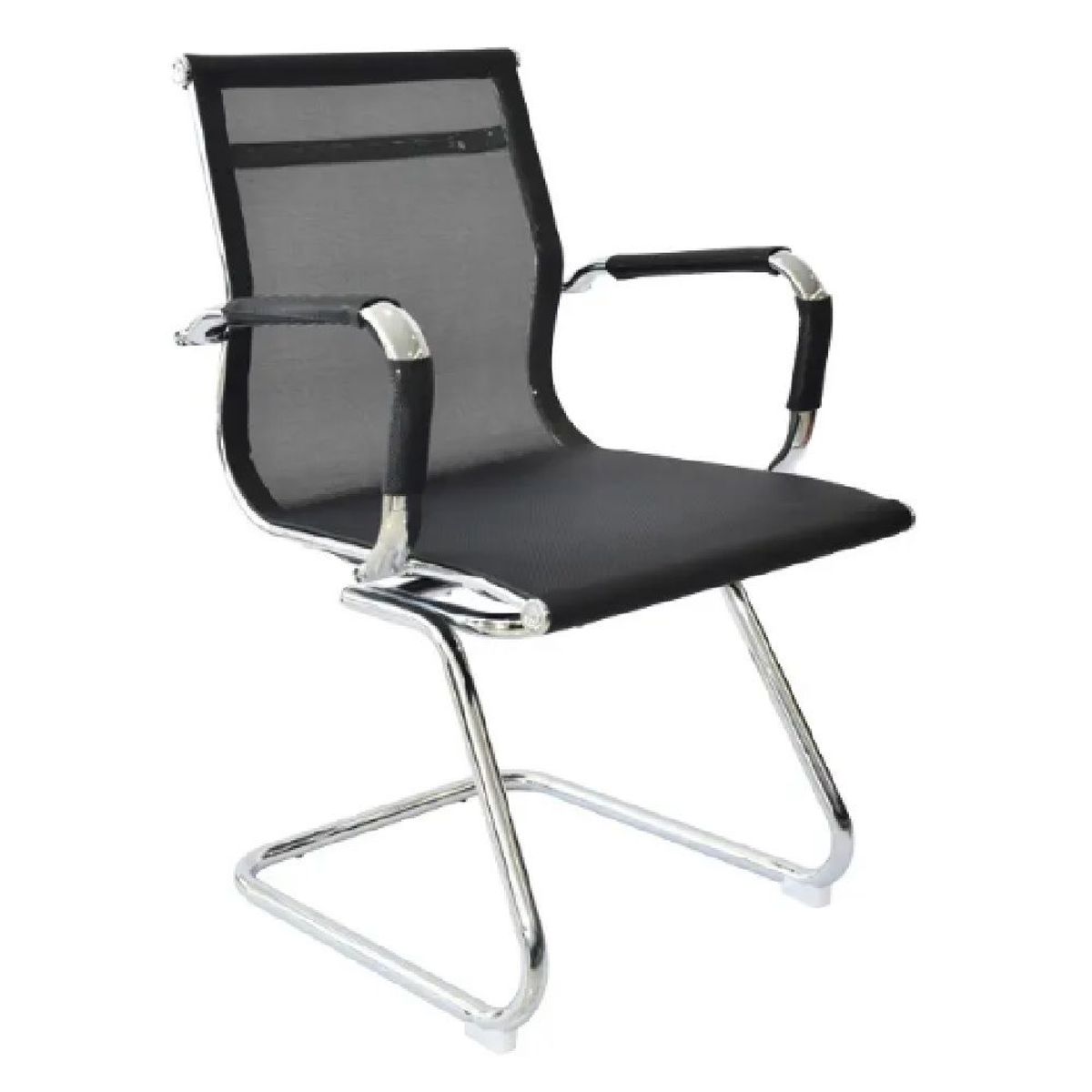 MOBELART - Silla de Oficina Visita Apolo Negro möbelArt