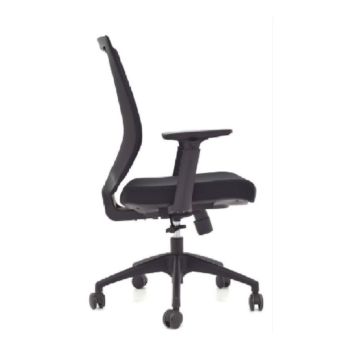 MOBELART - Silla de Oficina Gerente Think BN Negro Ergonómica möbelArt