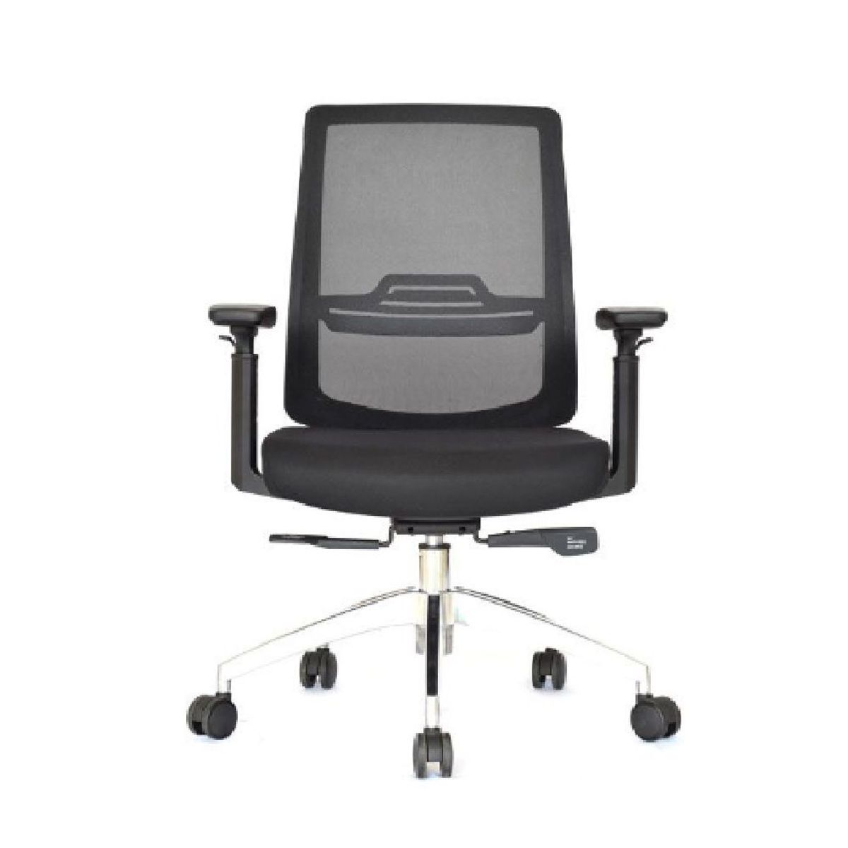 MOBELART - Silla de Oficina Gerente Think BA Negro Ergonómica möbelArt