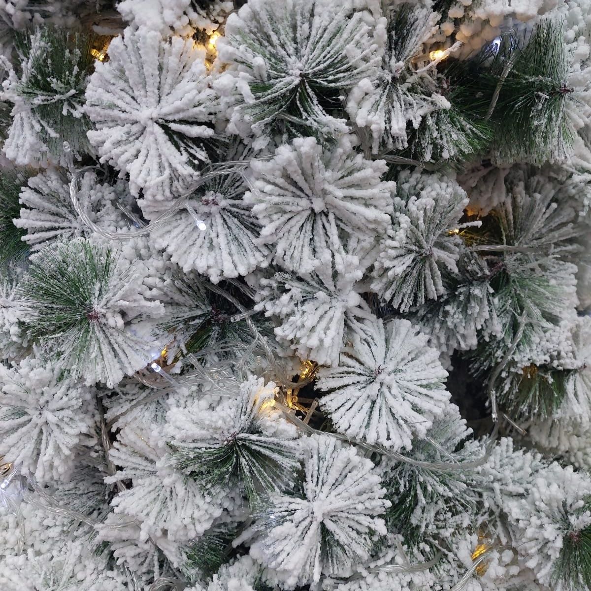 GENERICO - Árbol de Navidad 180 cm verde nevado