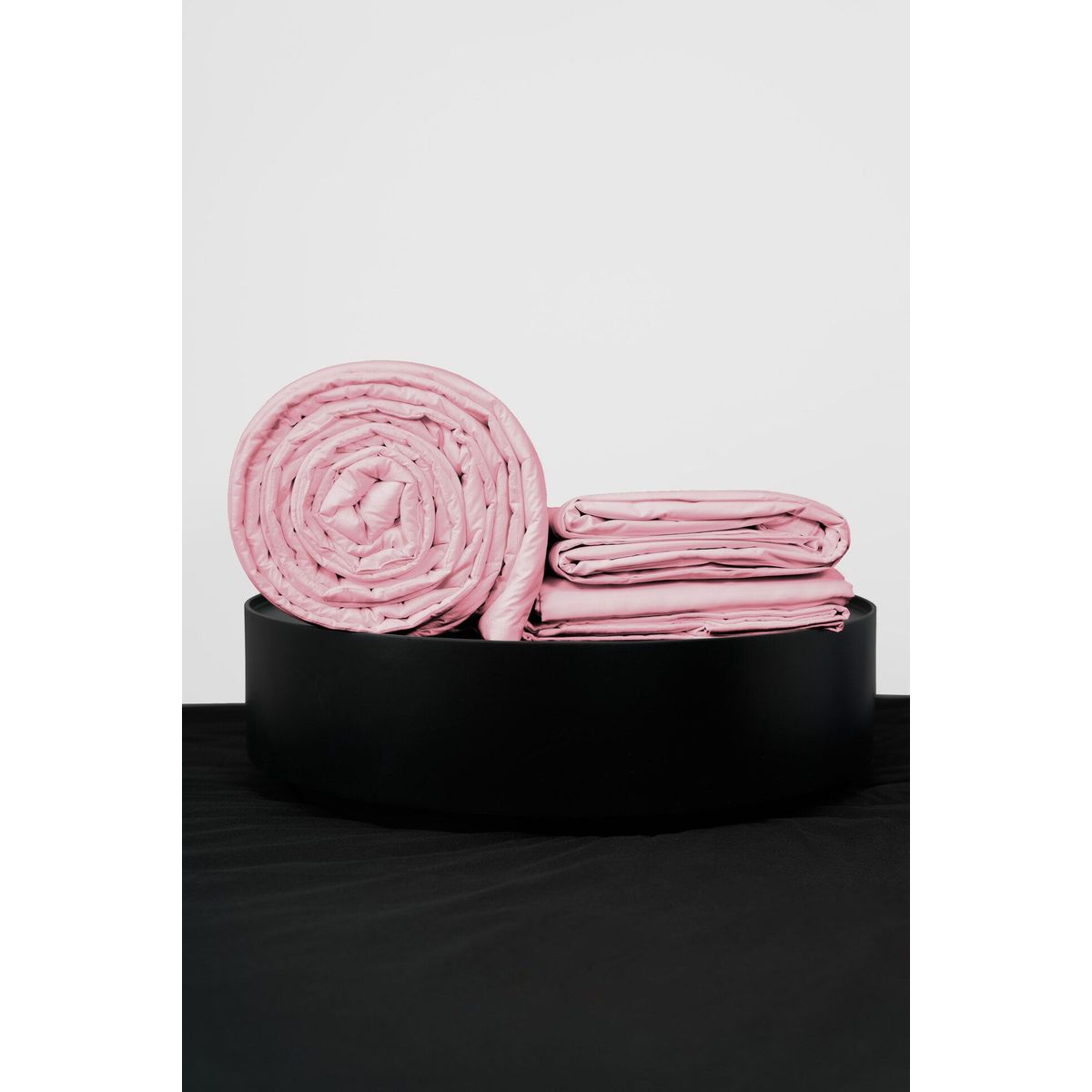 COBITEX HOME - Sábanas + Plumón Hipoalergénico + Funda Plumón King Rosado 100 Algodón