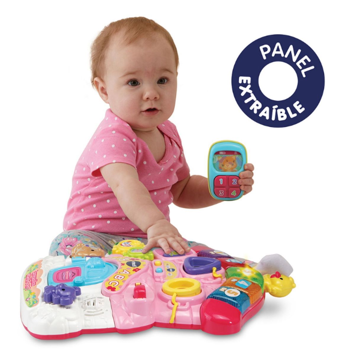 VTECH - Andador Andandín 2 en 1 Rosa