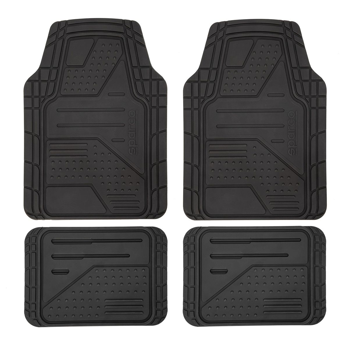 SPARCO - Piso Alfombra Sparco Corsa Auto Camioneta Original Spf512bk