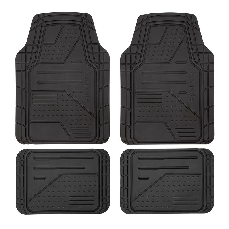SPARCO - Piso Alfombra Sparco Corsa Auto Camioneta Original Spf512bk