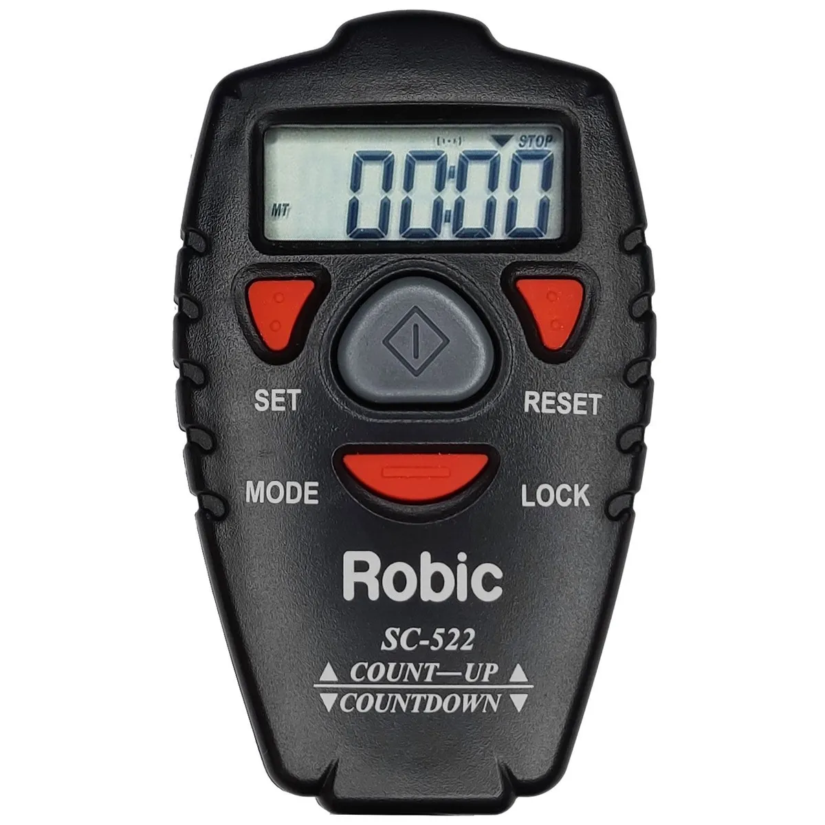 ROBIC - Temporizador Robic SC522 Cuenta Arriba y Regresiva- Negro